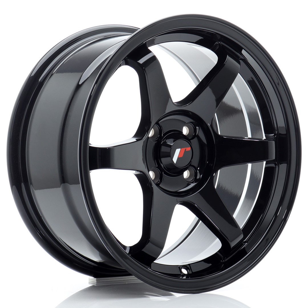 Japan Racing JR3 16x8 ET25 4x100 Gloss Black