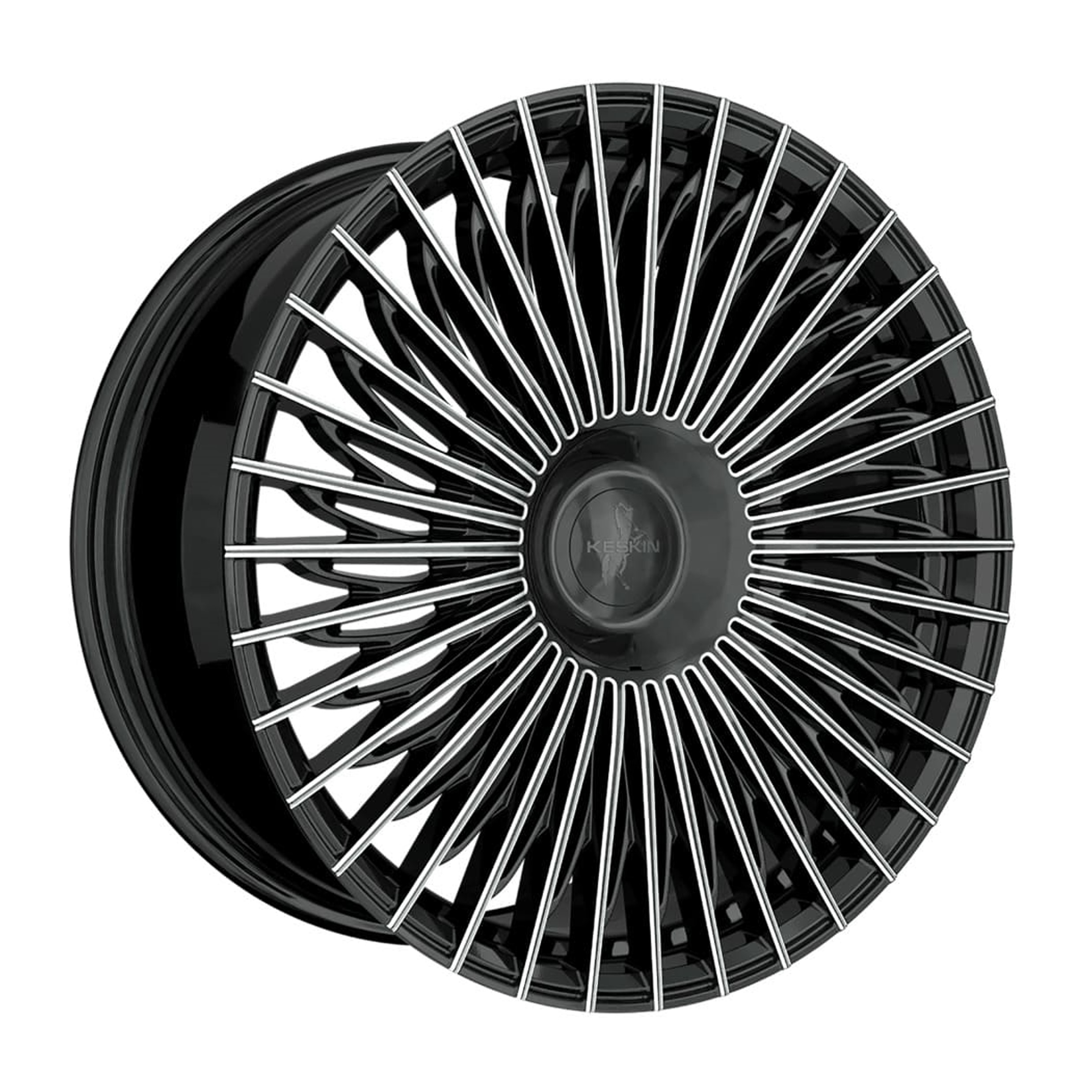 Keskin KT X1 in Black Secret Diamond Farbe