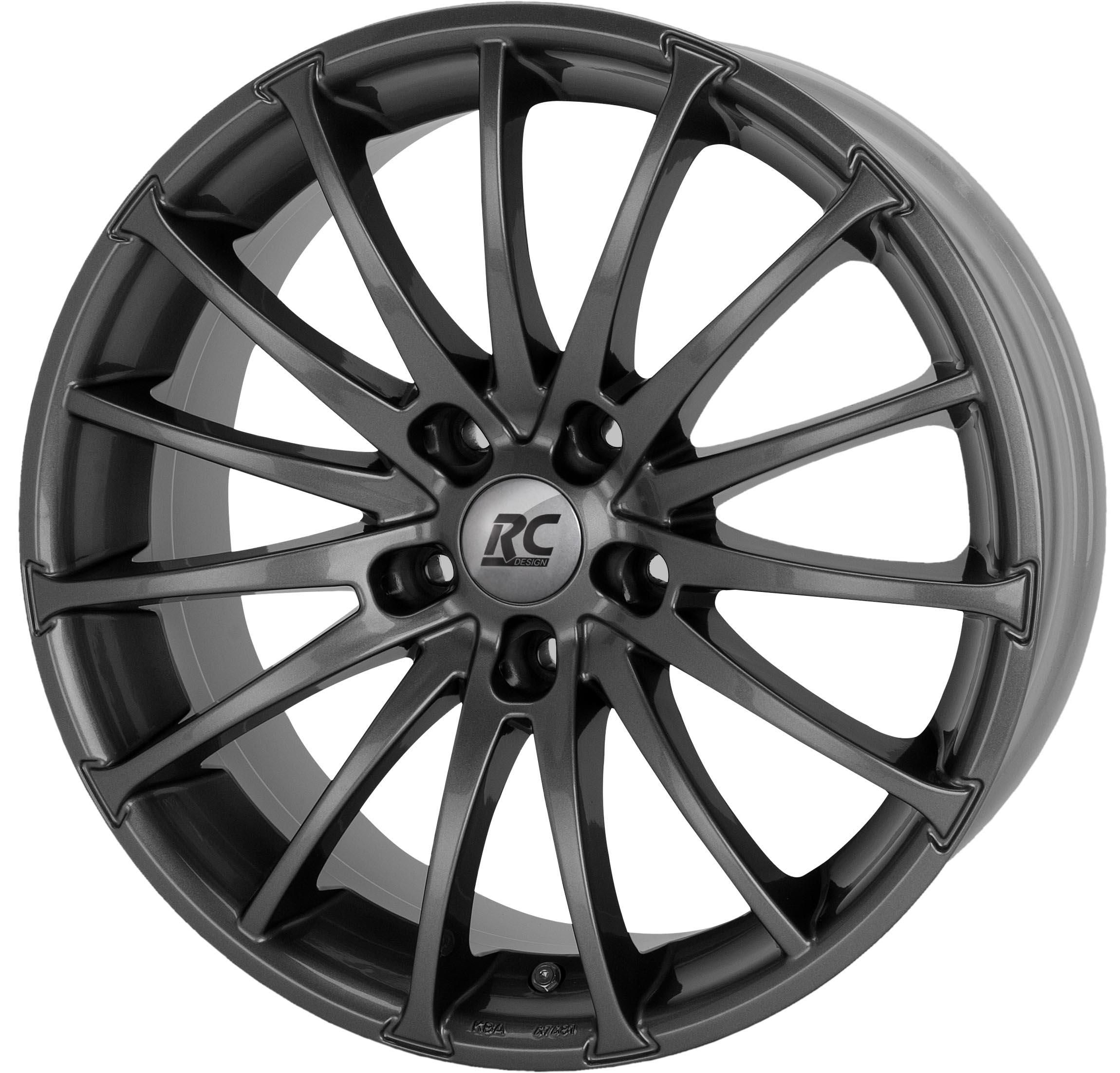 RCDesign RC18 15x6.5 ET25 4x108 Gris Titane (TM)