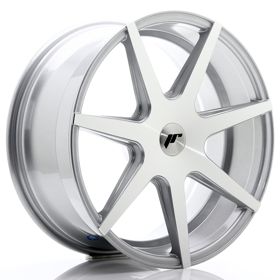 Japan Racing JR20 19x8.5 ET20-40 Silver Machined Face (ET und LK frei wählbar)
