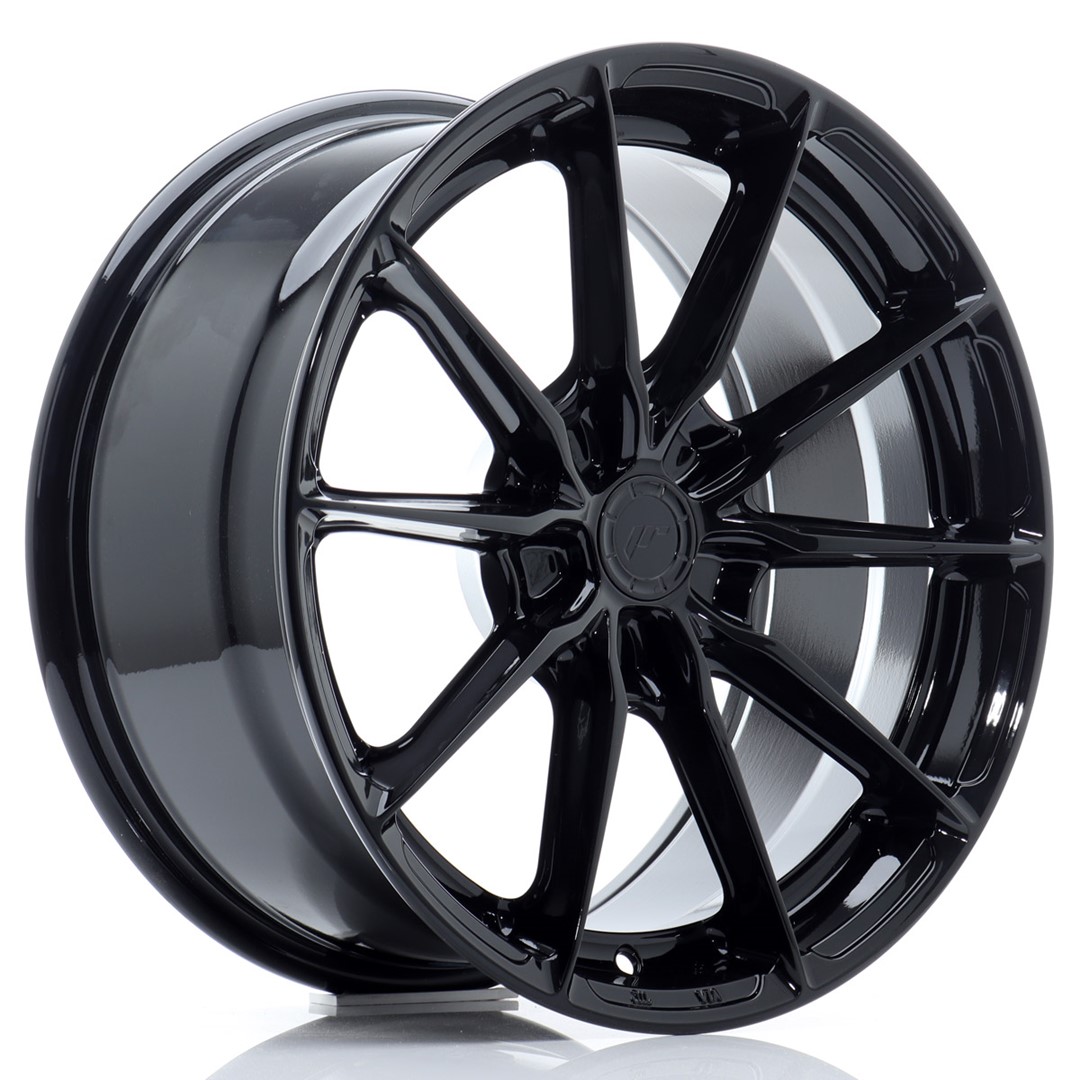 Japan Racing JR37 17x8 ET20-40 Blank (5H) Gloss Black
