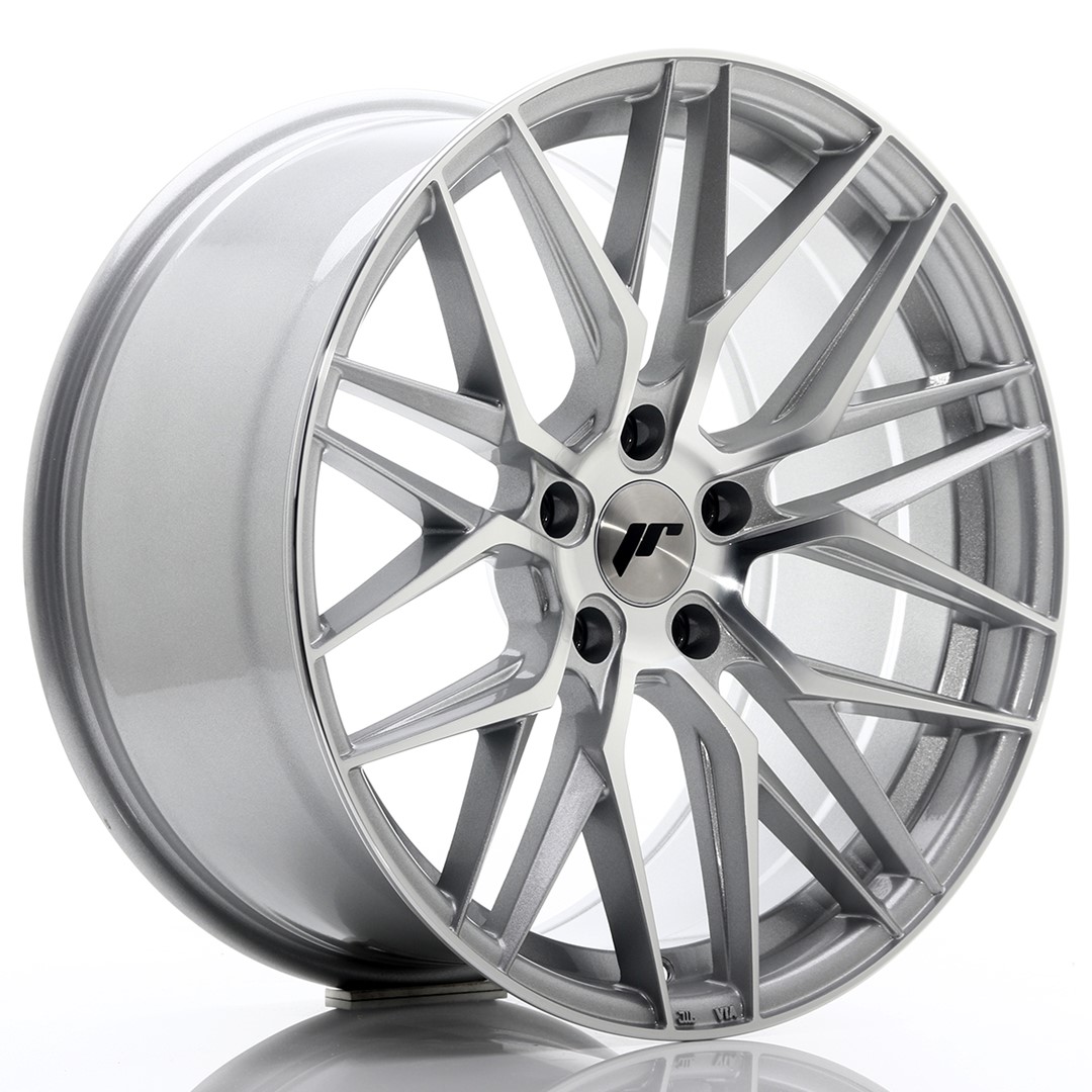 Japan Racing JR28 19x9.5 ET35 5x120 Silver Machined Face