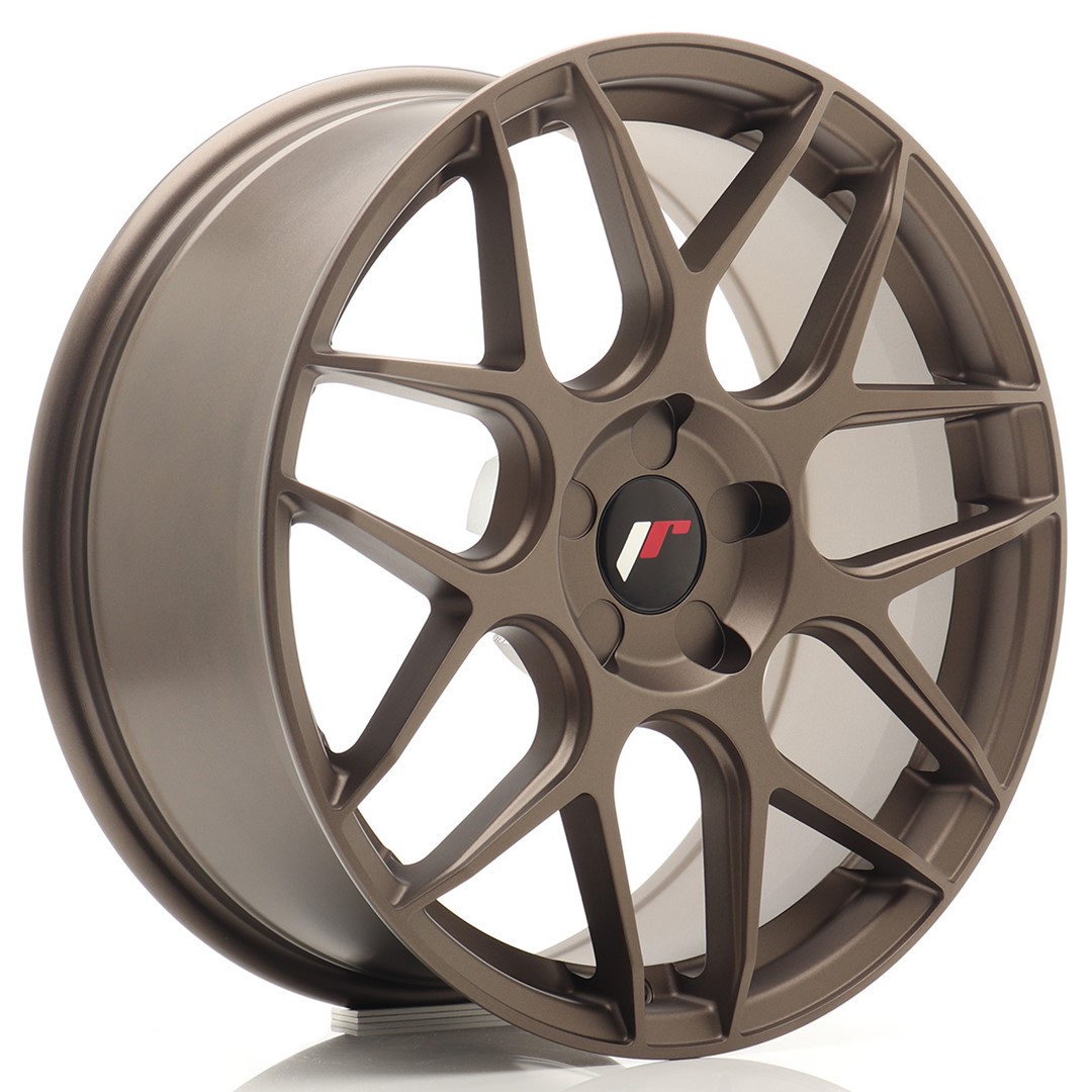 Japan Racing JR18 18x7.5 ET20-40 Bronze Mat (ET et Entraxe sélectionnables)