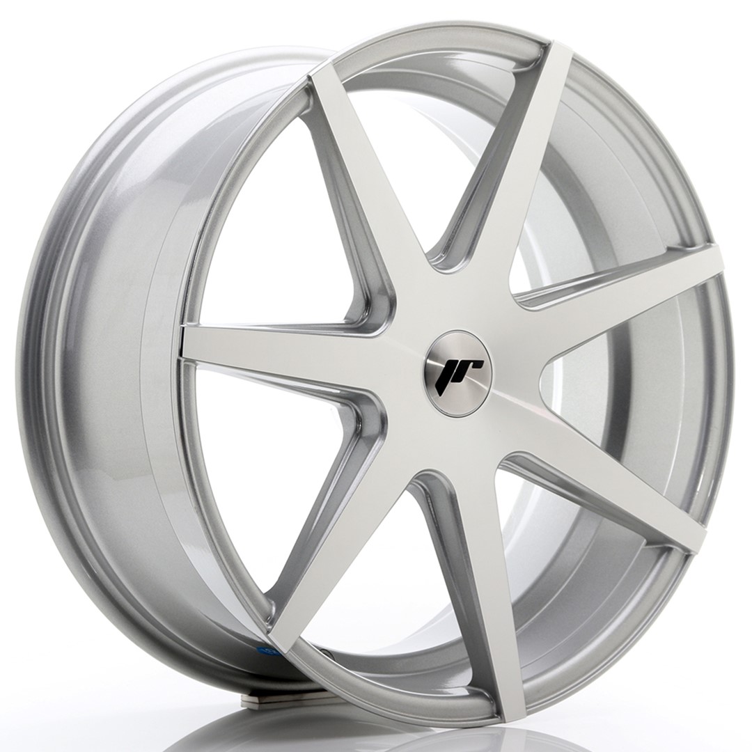 Japan Racing JR20 20x8.5 ET35 5x112 Silver Machined