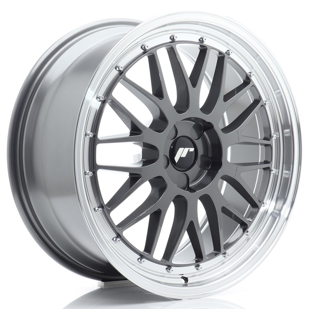 Japan Racing JR23 20x8.5 ET20-45 Blank (5H) Hyper Grey Machined Lip