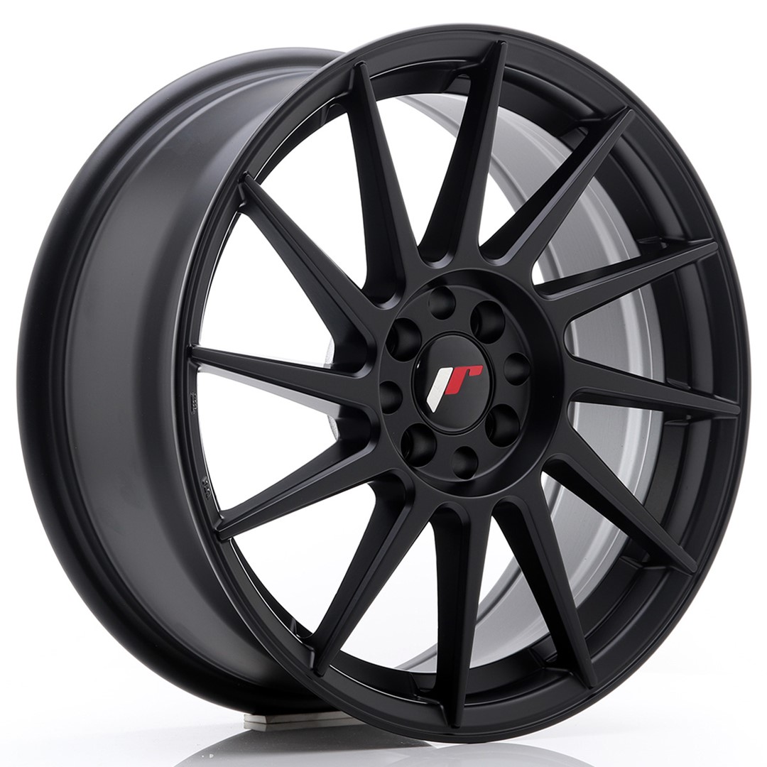 Japan Racing JR22 17x7 ET35 4x100/114.3 Matt Black
