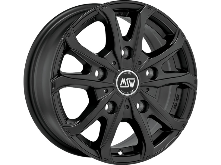 MSW 48 VAN 15x6.5 ET55 5x118 Noir Mat