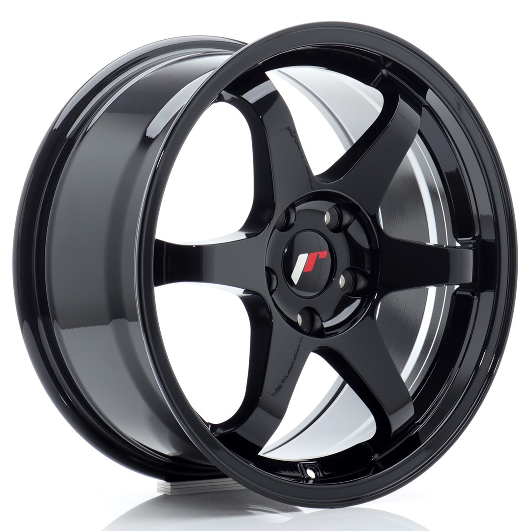 Japan Racing JR3 17x8 ET35 4x100 Gloss Black