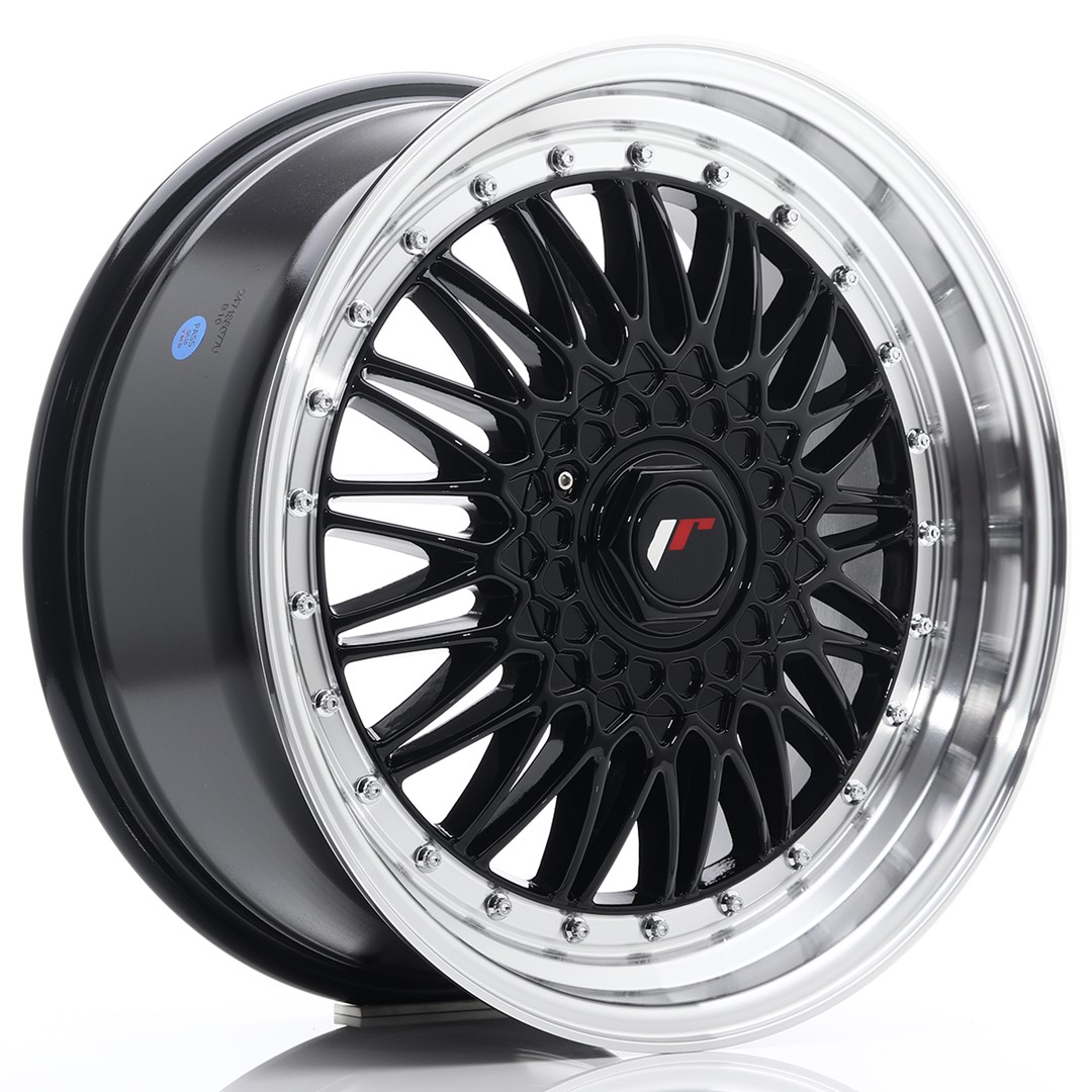 Japan Racing JR9 18x8 ET35-40 Gloss Black Machined Lip (ET und LK frei wählbar)