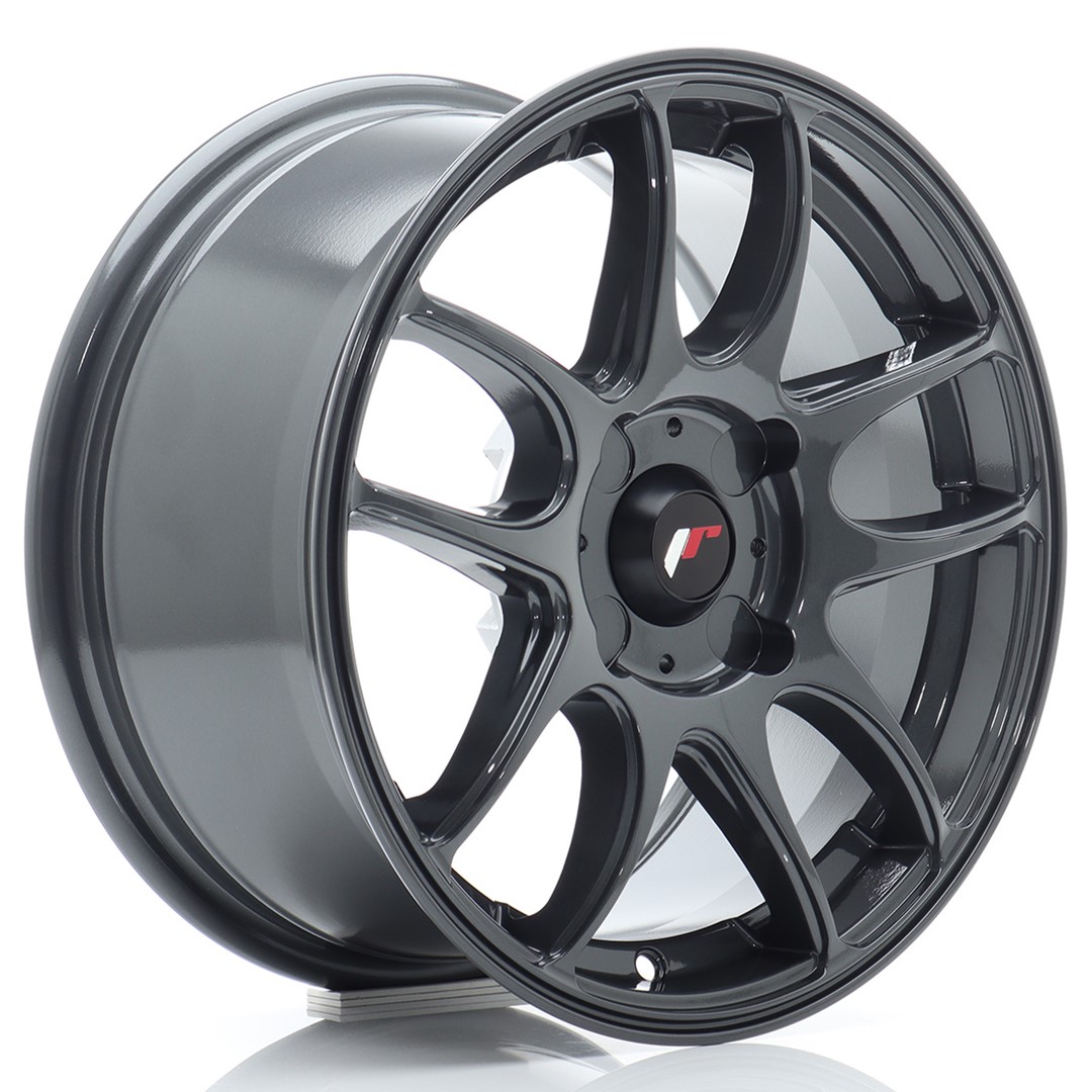 Japan Racing JR29 15x8 ET20-50 Hyper Gris (ET et entraxe sélectionnables)