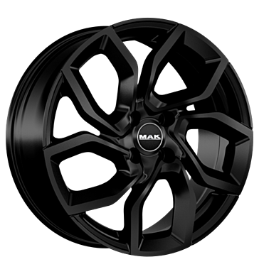 MAK APOLLO 15x6 ET21 4x108 Noir Brillant