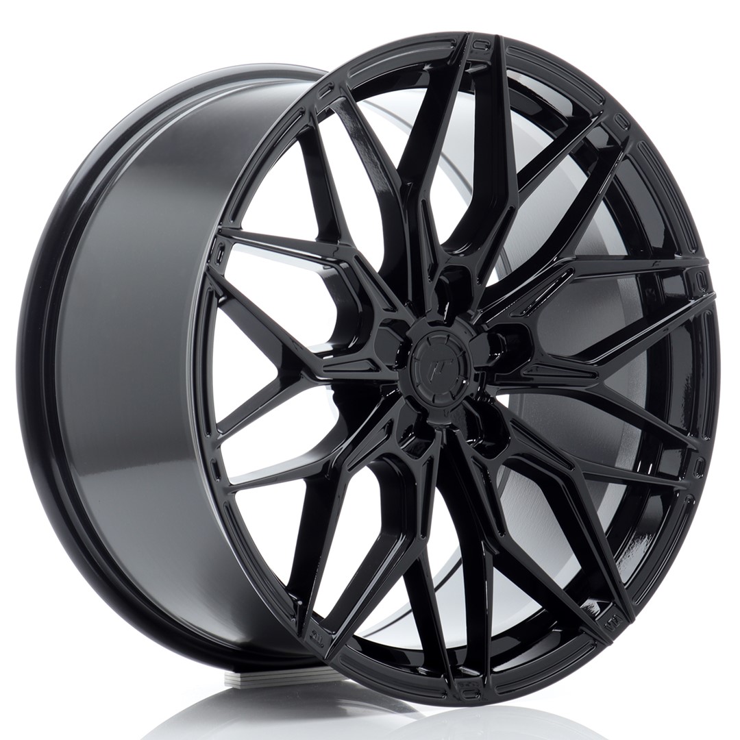 Japan Racing JR46 19x10 ET15-51 Noir Brillant (ET et entraxe au choix)