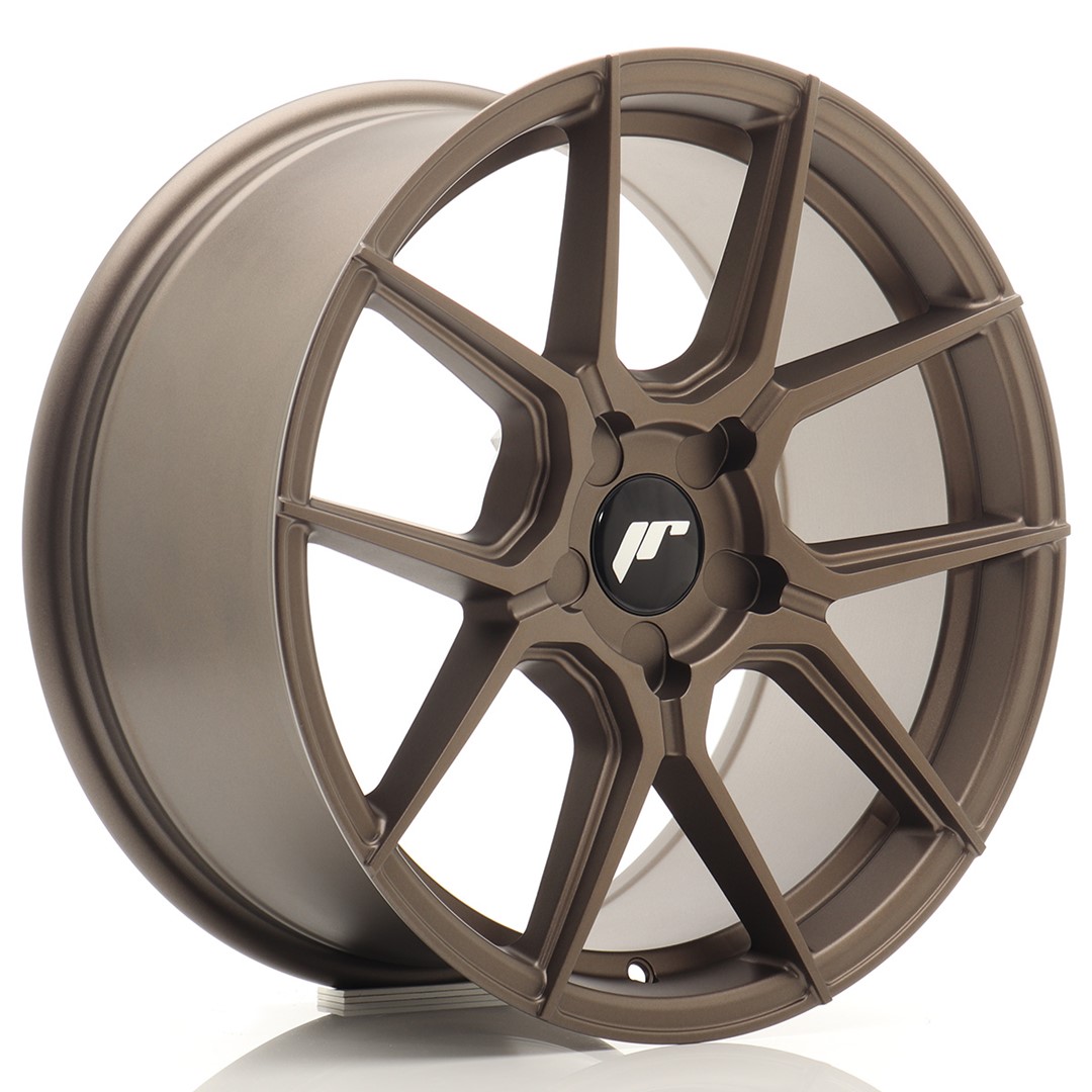 Japan Racing JR30 17x8 ET20-40 Bronze Mat (ET et PCD sélectionnables)