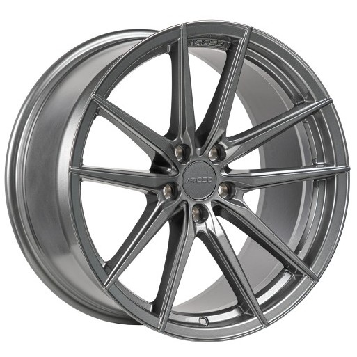 Arceo MONACO 19x8.5 ET33 5x108 Titanium Silver
