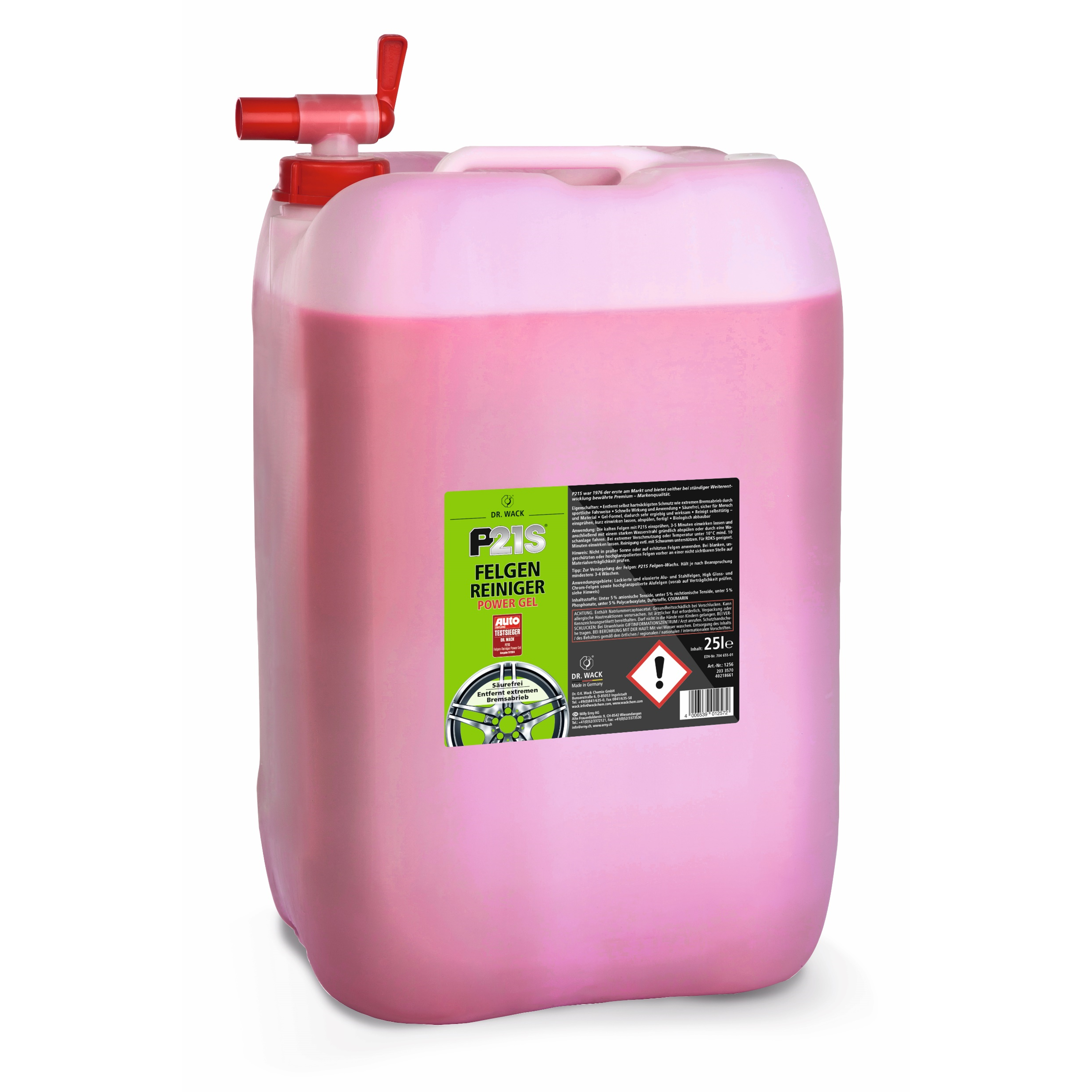 Dr. Wack P21S Felgen-Reiniger POWER GEL - 25 l