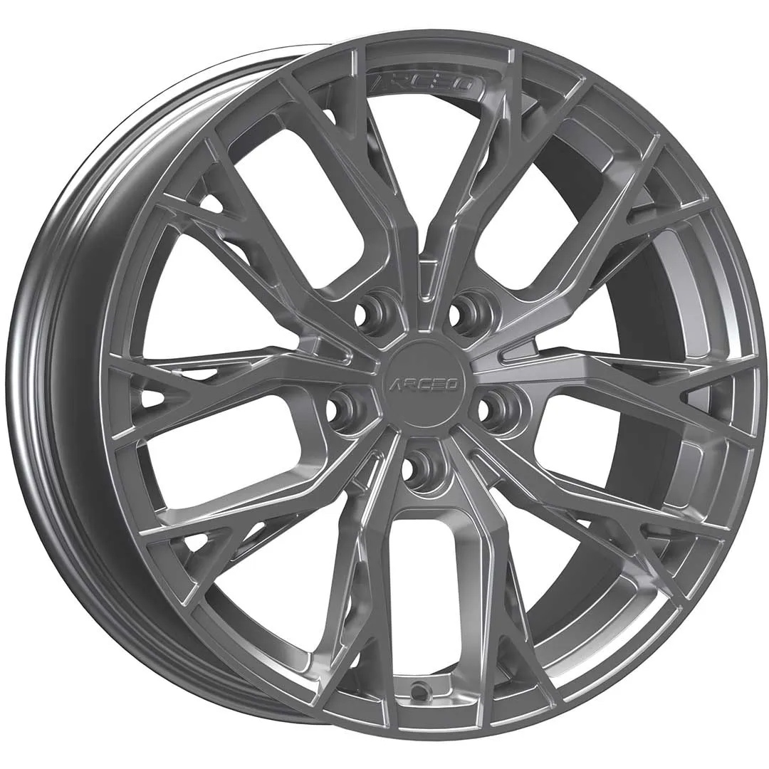Arceo ROMA 17x7.5 ET35 5x105 Hyper Silver