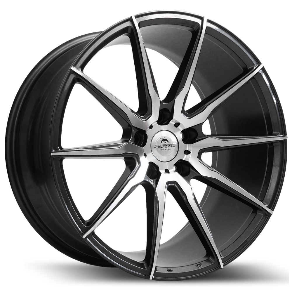 Forzza Wheels CITY 19x9.5 ET35 5x112 Grey Face Machined