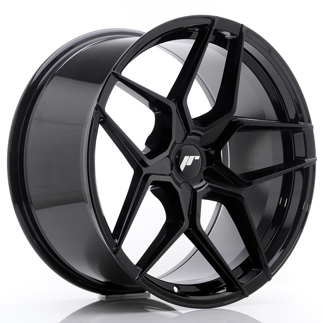 Japan Racing JR34 20x10 ET20-40 Gloss Black (ET und LK frei wählbar)