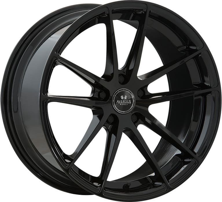Aversus Tina in Glanz Schwarz Farbe