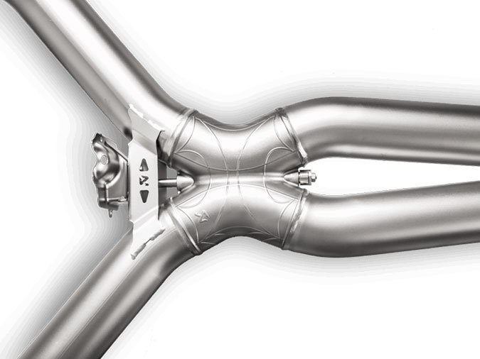 Akrapovic Verbindungsrohr 3