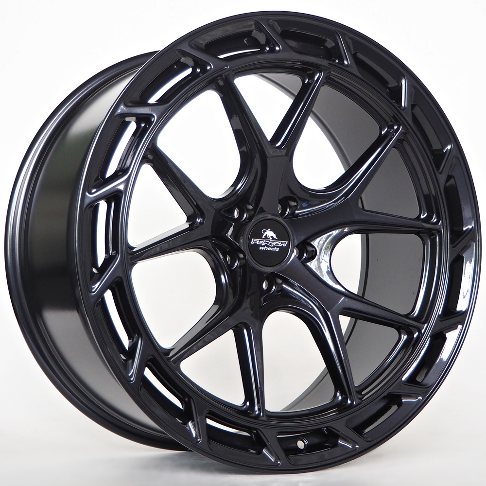 Forzza Wheels SATURN 22x10.5 ET35 5x112 Black Magic