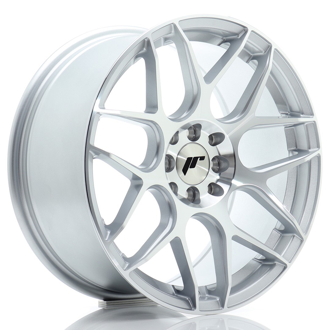 Japan Racing JR18 17x8 ET35 4x100/114.3 Silver Machined Face