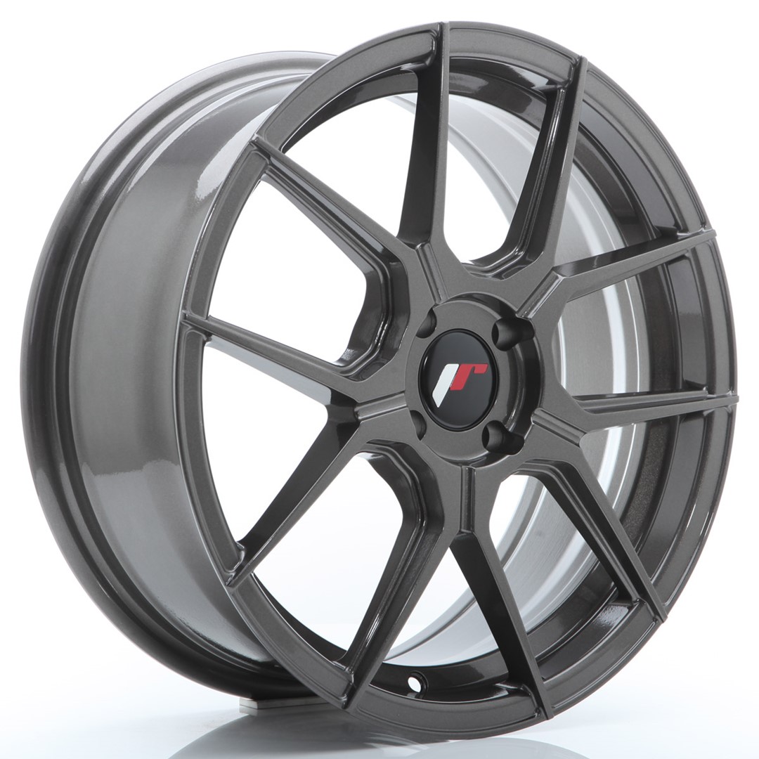 Japan Racing JR30 17x7 ET40 4x100 Hyper Grey