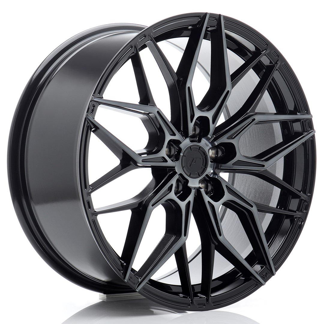 Japan Racing JR46 19x8.5 ET45 5x112 Black Machined Tinted Face