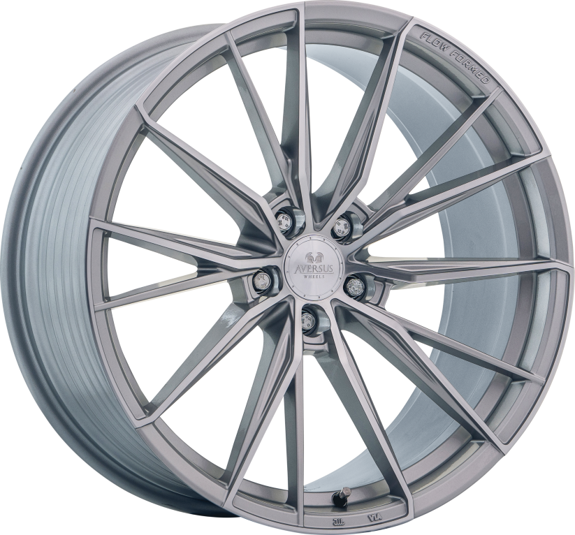 Aversus THANOS 20x10.5 ET30 5x112 Glanz-Silber Poliert