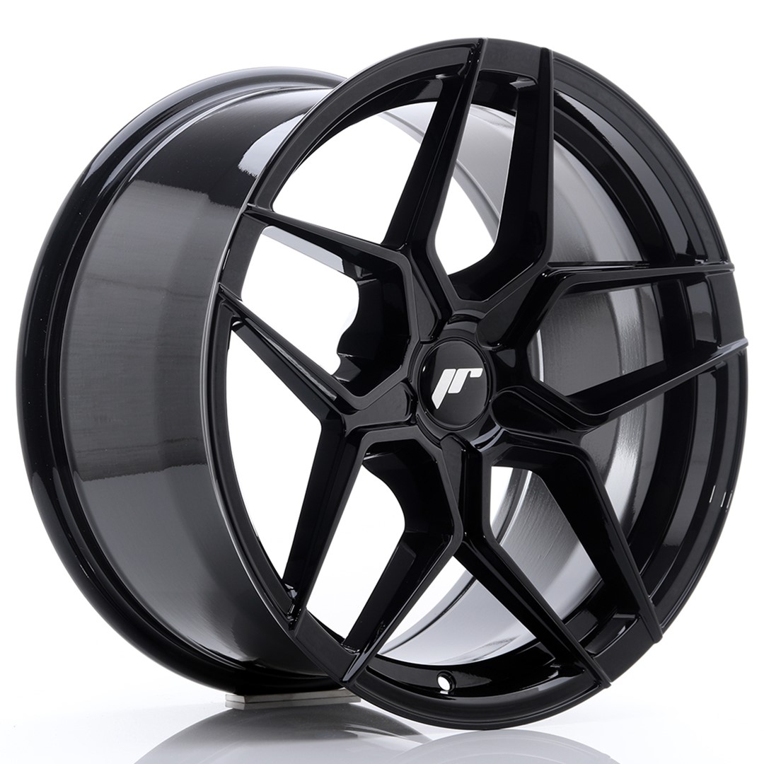 Japan Racing JR34 18x9 ET20-42 Blank (5H) Gloss Black