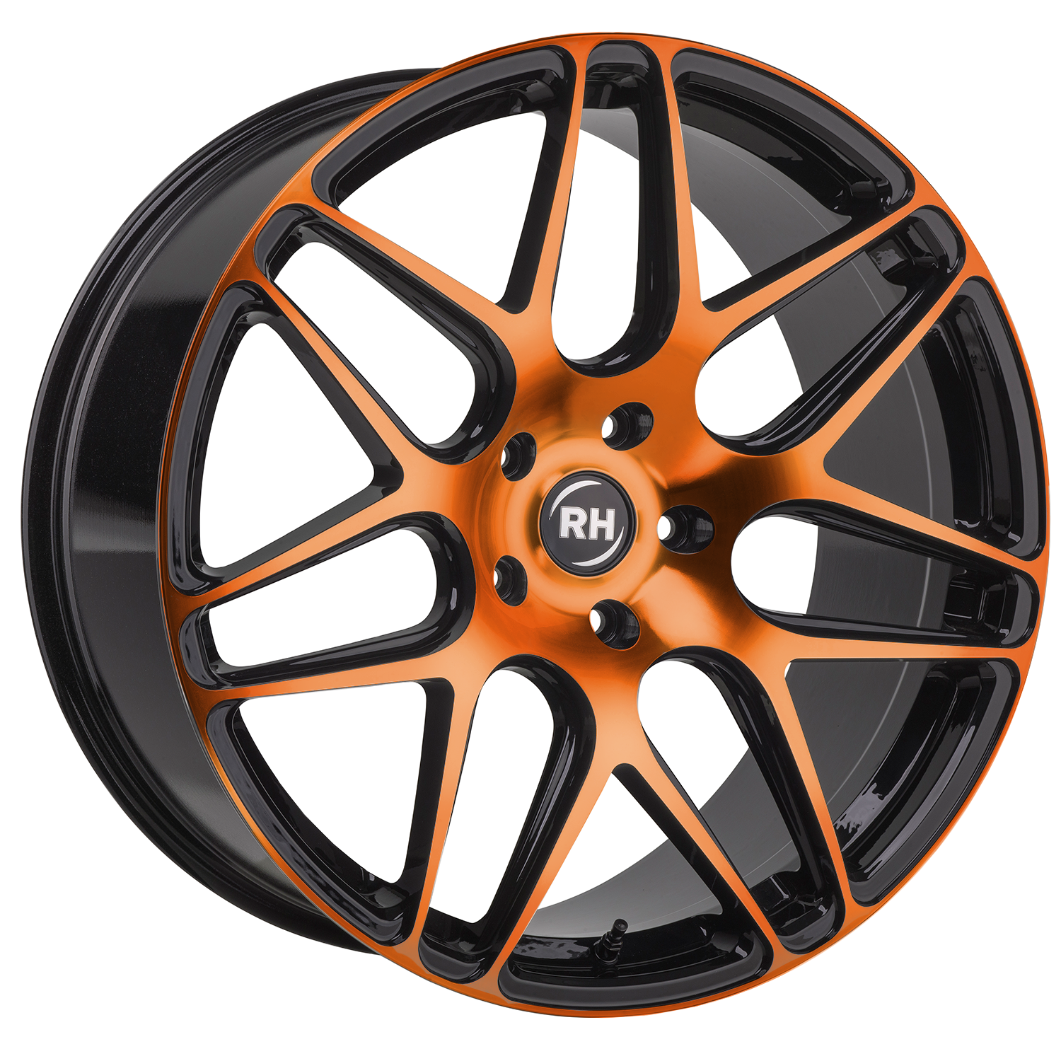 RH RB11 20x9 ET55 5x112 Color Polished - Orange