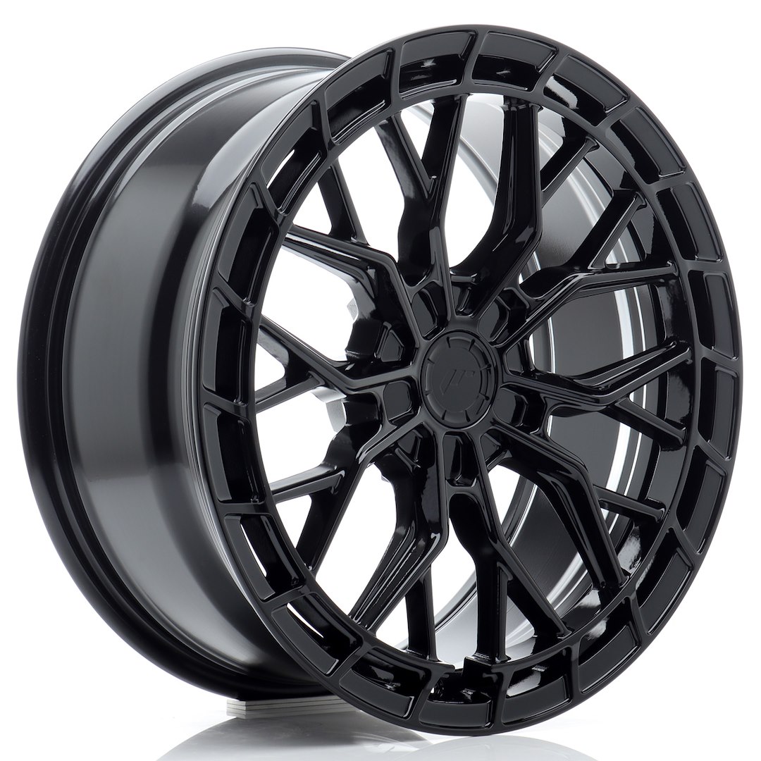 Japan Racing JR48 18x8 ET20-45 Noir Brillant (ET et entraxe sélectionnables)