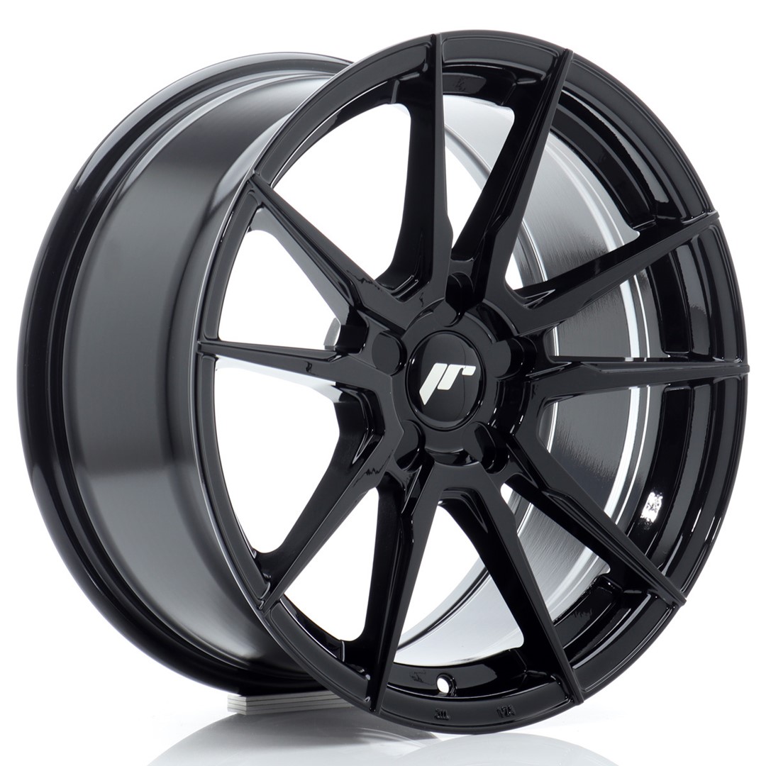 Japan Racing JR21 17x9 ET20-45 Blank (5H) Gloss Black