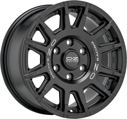 OZ RALLY LEGEND 20x8.5 ET35 5x112 Nero Opaco + Scritta Dark