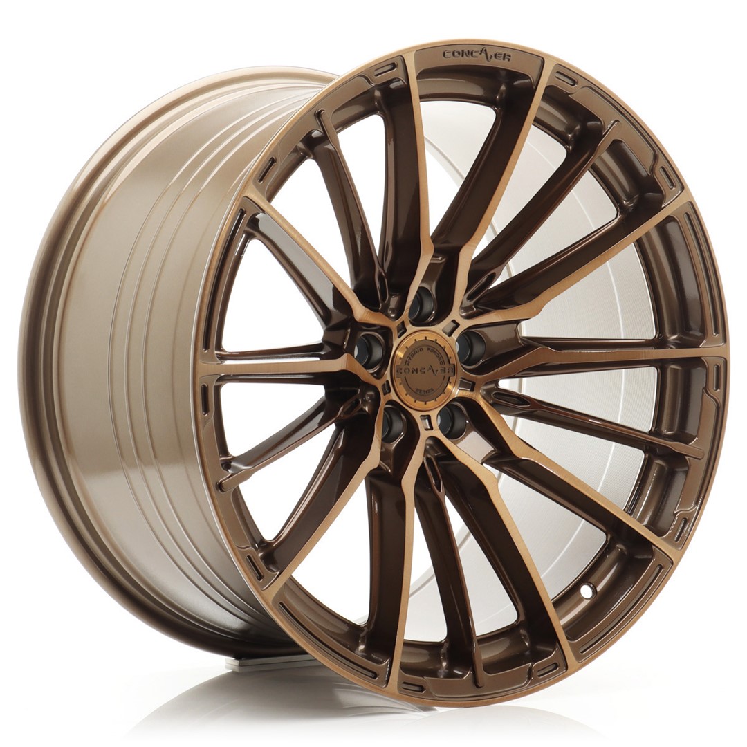 Concaver CVR7 20x9.5 ET22-40 Blank Brushed Bronze