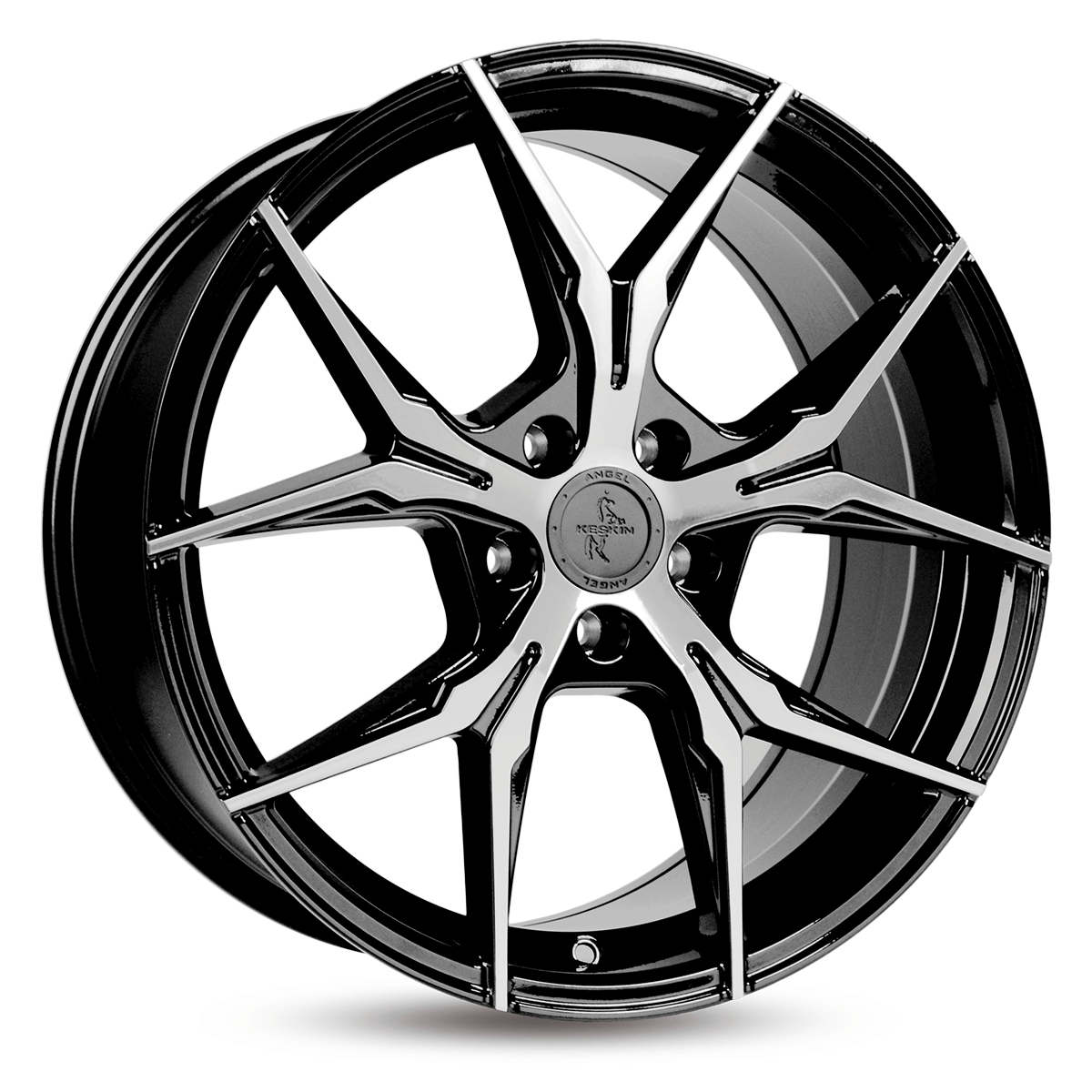 Keskin Wheels KT19 19X8.5 ET35 5X120 BLACK FRONT POLISH
