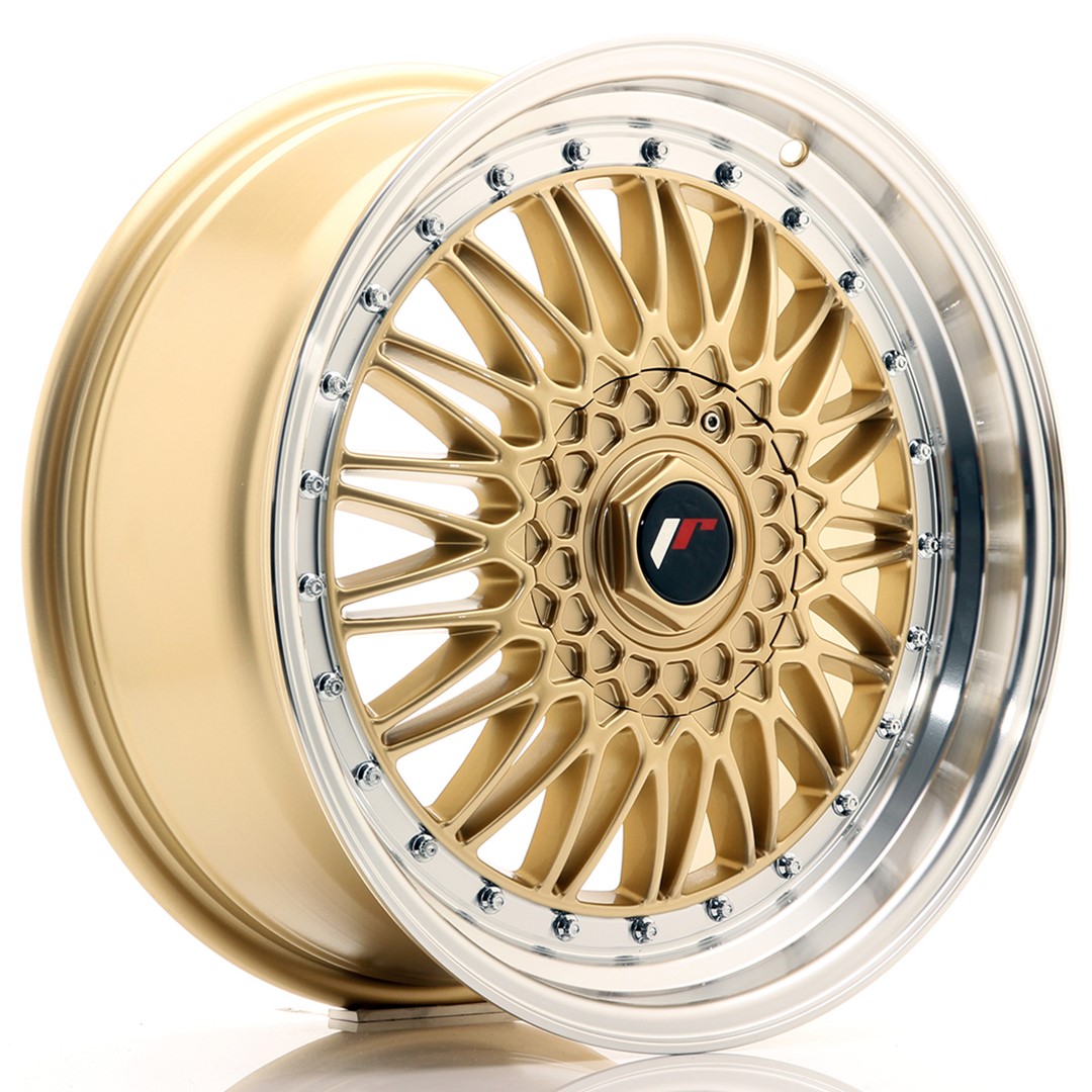 Japan Racing JR9 18x8 ET35 5x100/120 Gold Machined Lip