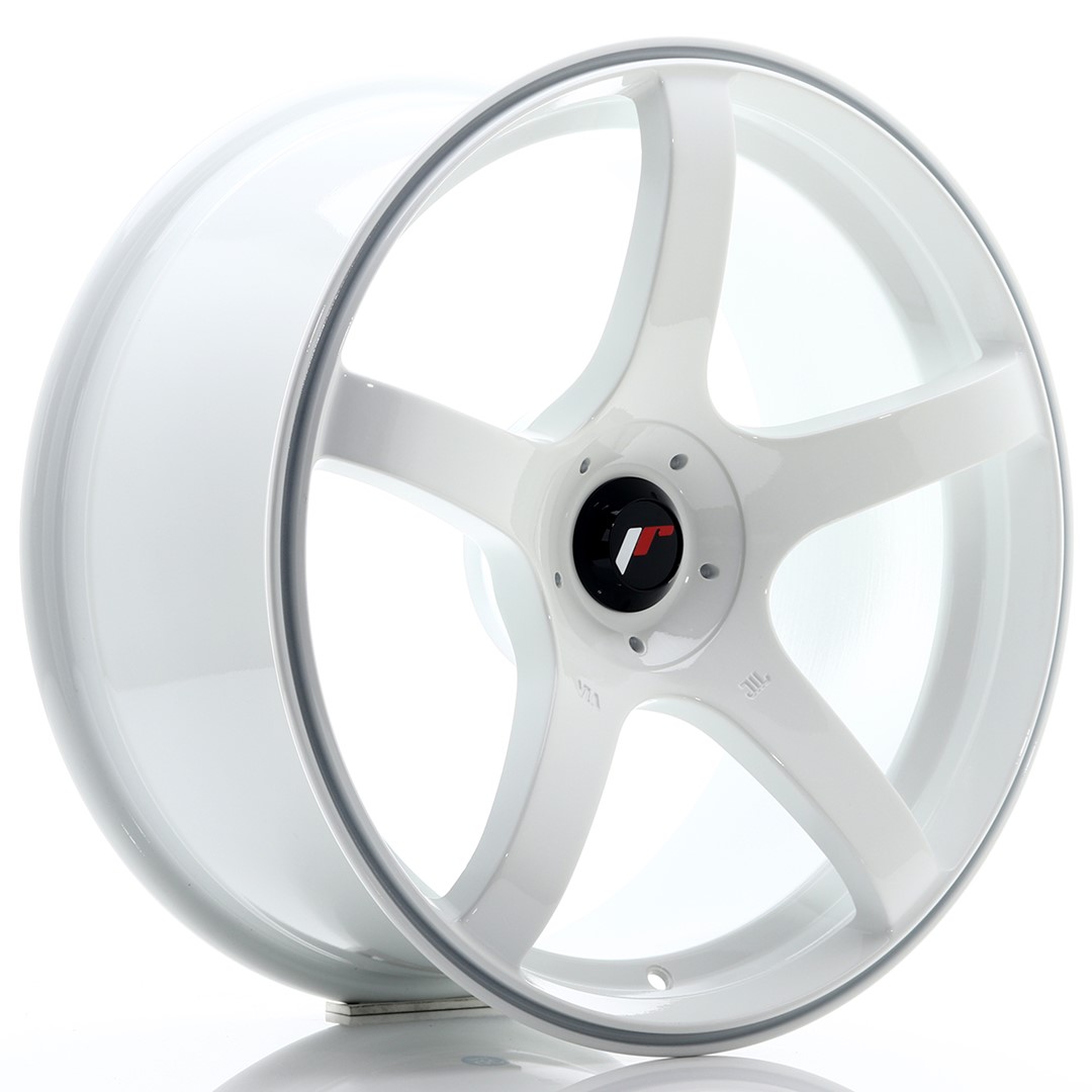 Japan Racing JR32 18x8.5 ET20-38 Blanc (ET et PCD sélectionnables librement)