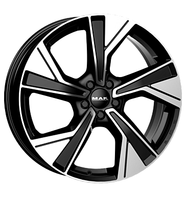 MAK MALMOE 20x9 ET45 5x108 Black Mirror