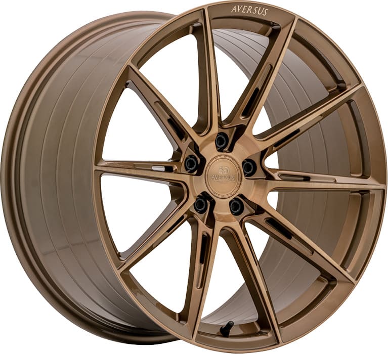 Aversus Volcano in Glanz Bronze Gold Geburstet Farbe