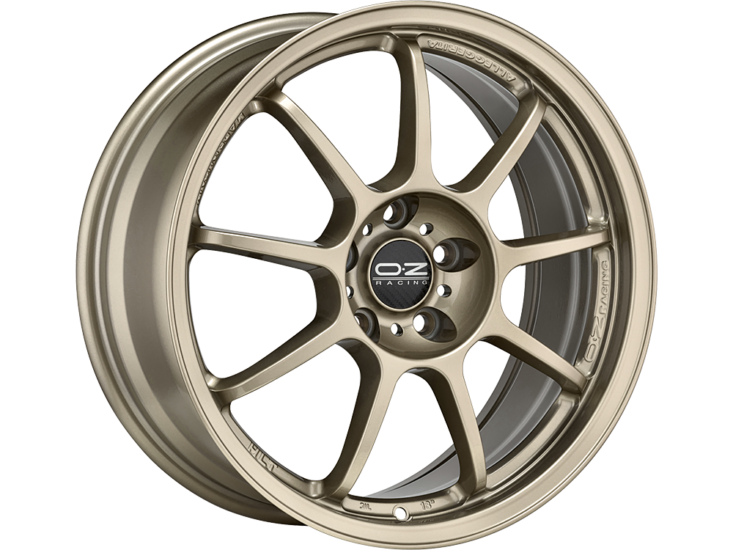 OZ ALLEGGERITA HLT 5F 18x8 ET35 5x112 White Gold