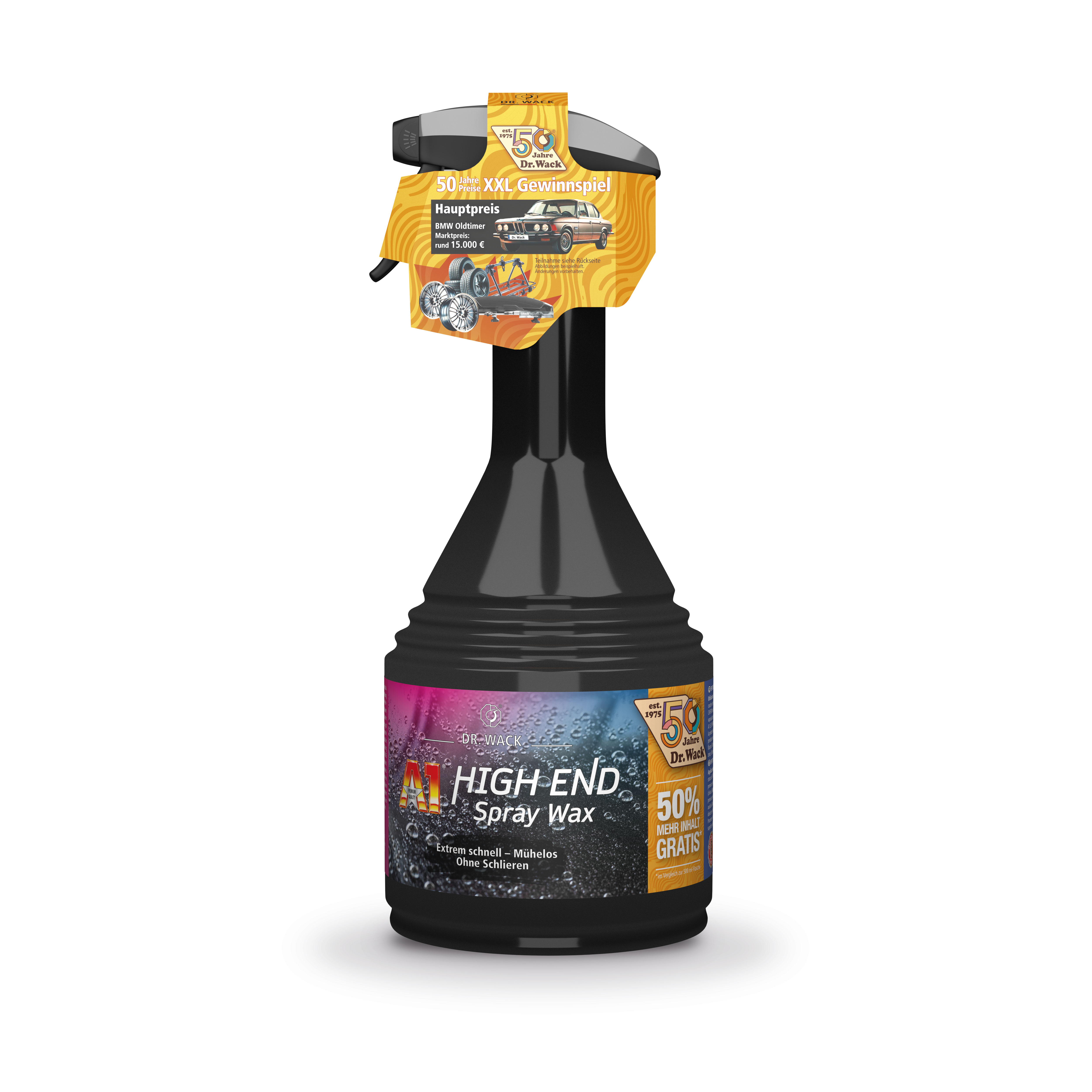 Dr. Wack A1 HIGH END Spray Wax 750ml