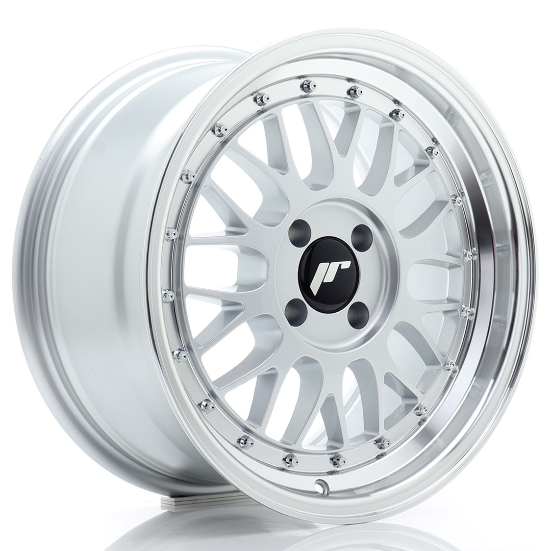 Japan Racing JR23 16x8 ET20 4x100 Hyper Silver Machined Lip