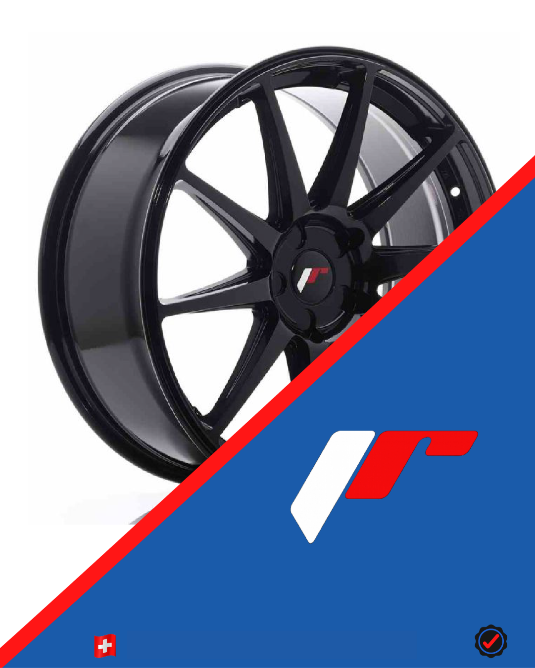 Japan Racing Felgengutachten (CH-Beiblatt)