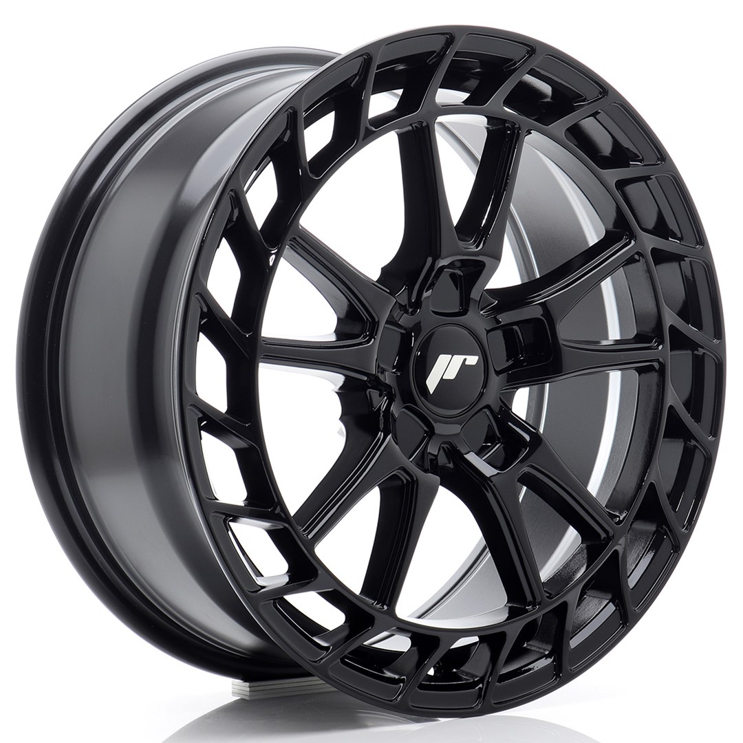 Japan Racing JR45 18x8 ET25-45 Noir Brillant (ET et entraxe sélectionnables librement)