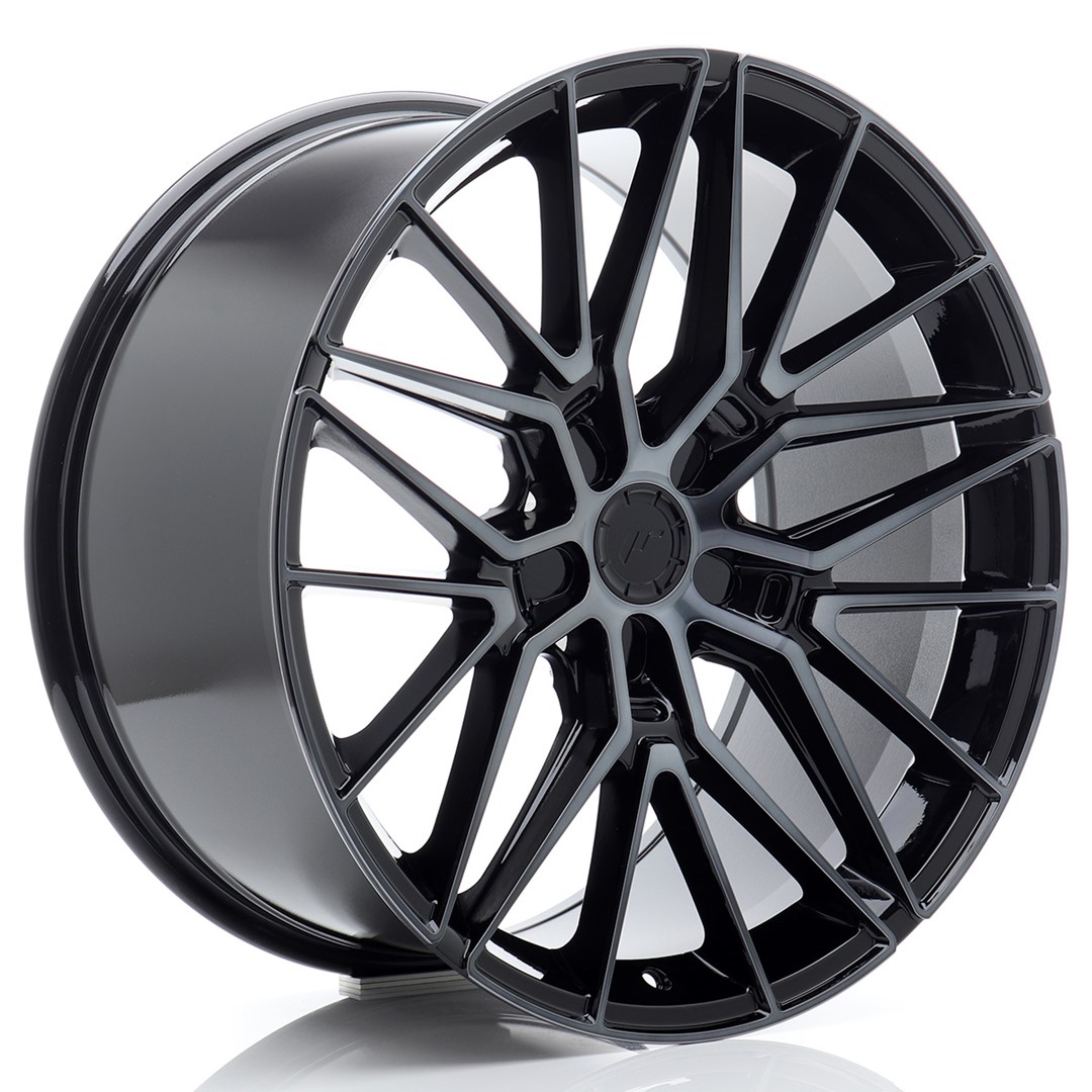 Japan Racing JR38 20x10 ET20-48 Blank (5H) Black Machined Tinted Face