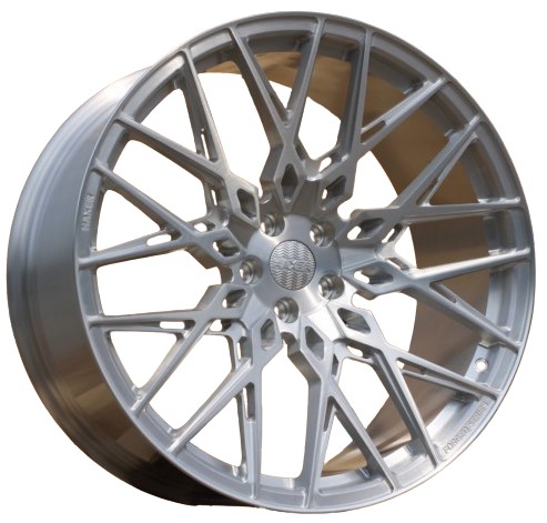Haxer HXF03 21x10.5 ET30 5x112 Argent Brossé
