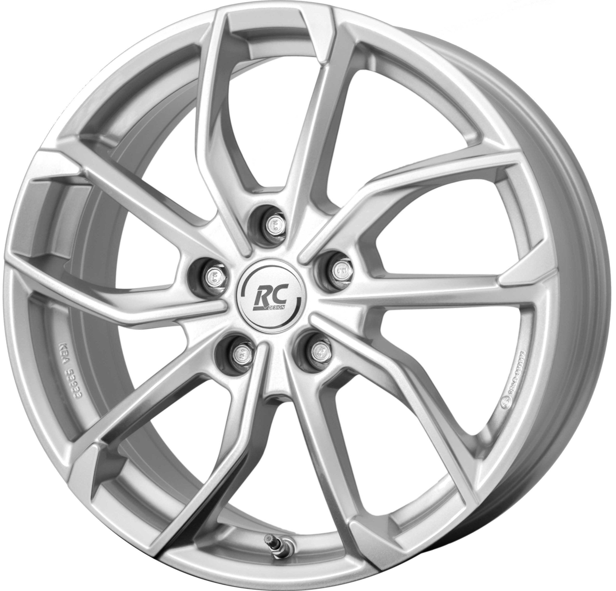 RCDesign RC34 18x7.5 ET45 5x114.3 Kristallsilber (KS)