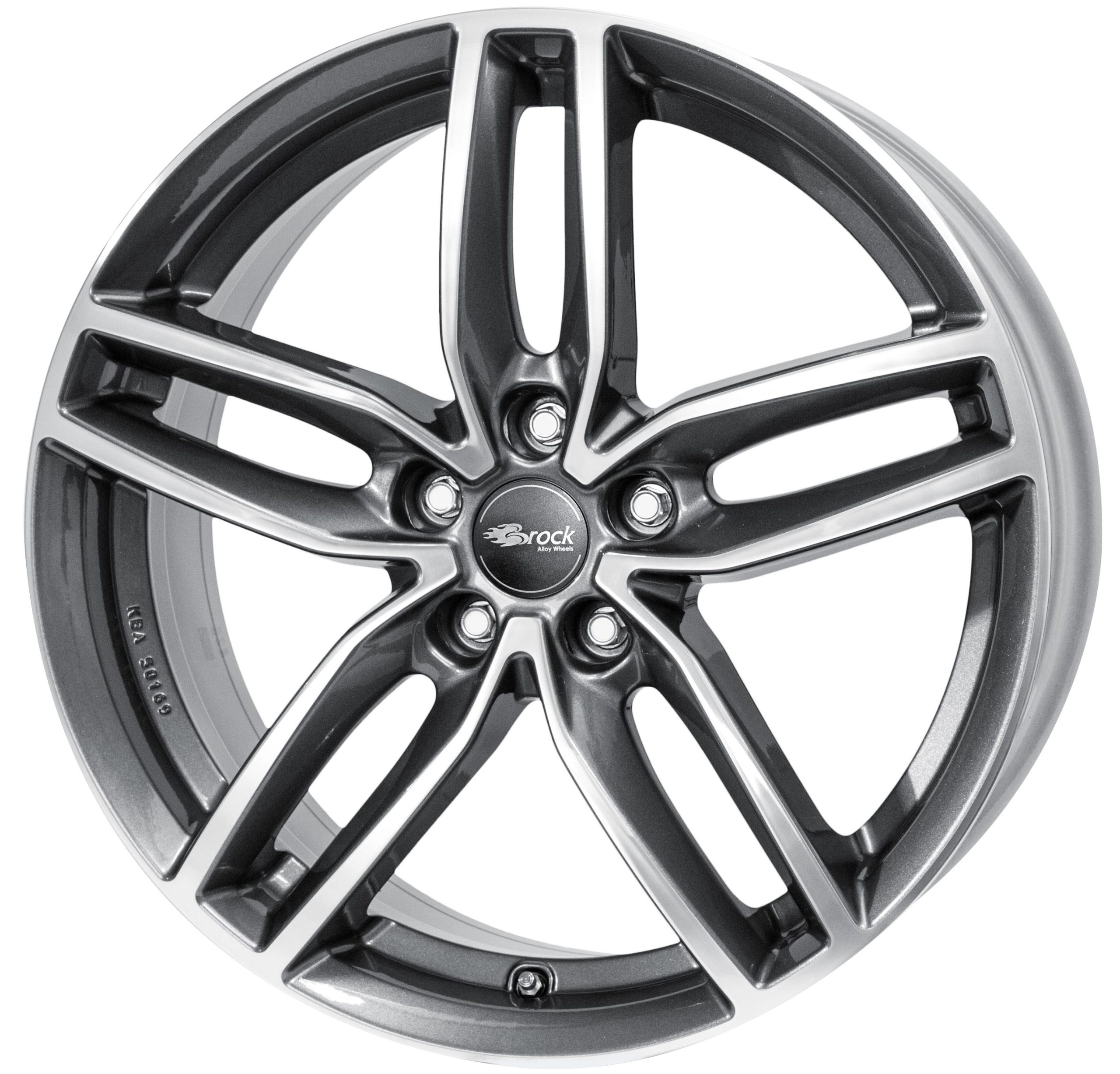 RCDesign RC29 20x8.5 ET47 5x120 Himalaya Grey Voll-Poliert (HGVP)