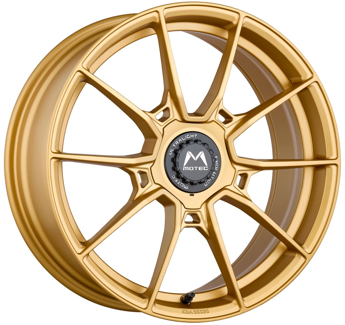 Motec MCR5 Ultralight Evo in Matt Light Gold Farbe